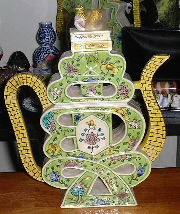 2nd Floral teapot