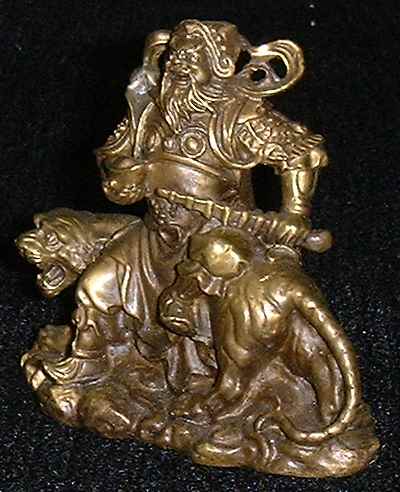 God of Wealth figurine (Side view 2) 