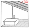 Sloping Ceiling