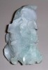 Jade carving resembling a Chinese cabbage (Side view)